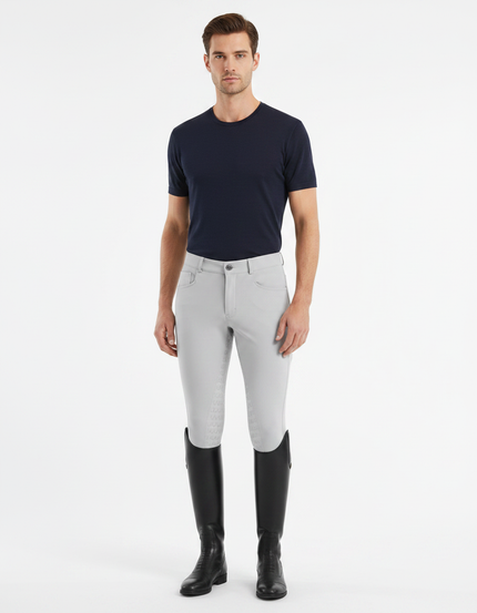 Pantalon Equitation Endurance - Gris Polyester