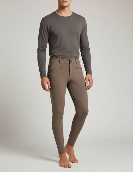 Pantalon Equitation Kaki - Polyester