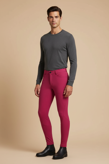 Pantalon Rouge Equitation - Polyester