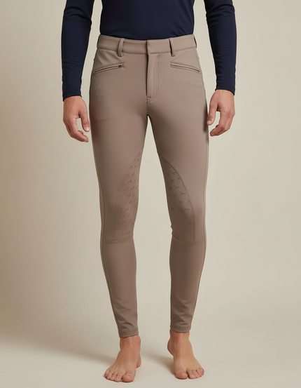 Pantalon Equitation Deperlant - Beige Polyester