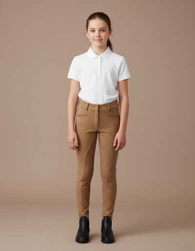 Pantalon Équitation Beige