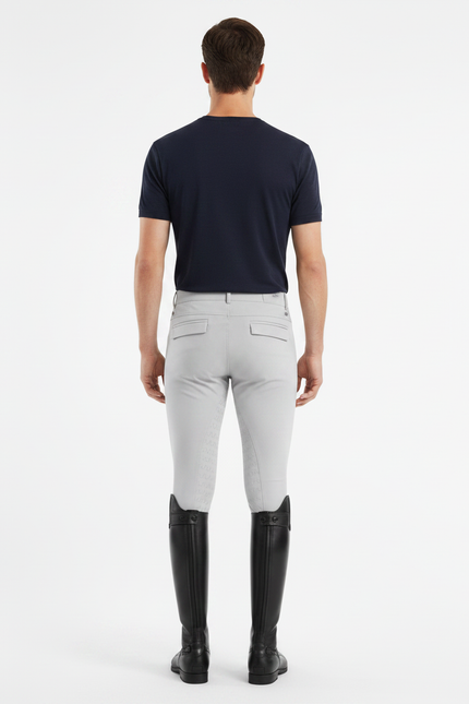Pantalon Equitation Endurance - Gris Polyester - vue 2