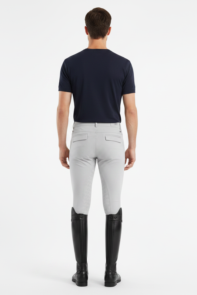 Pantalon Equitation Endurance - Gris Polyester - vue 2