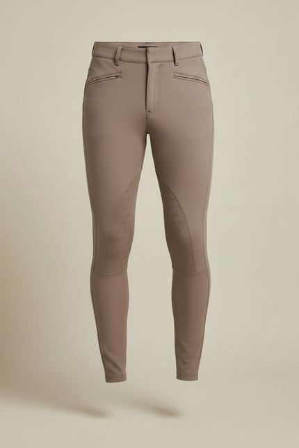 Pantalon Equitation Deperlant - Beige Polyester - vue 3