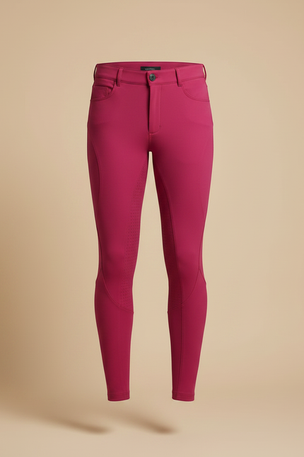 Pantalon Rouge Equitation - Polyester - vue 3