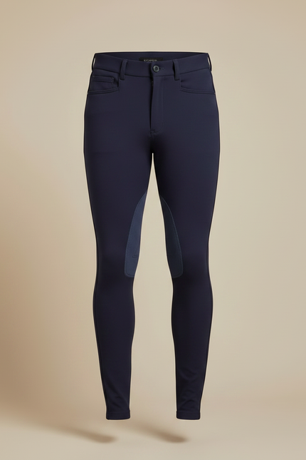 Pantalon Performance Equitation - Marine Polyester - vue 3