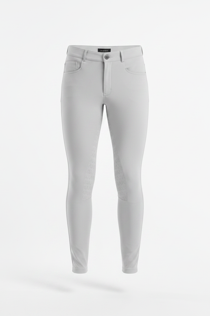 Pantalon Equitation Endurance - Gris Polyester - vue 3